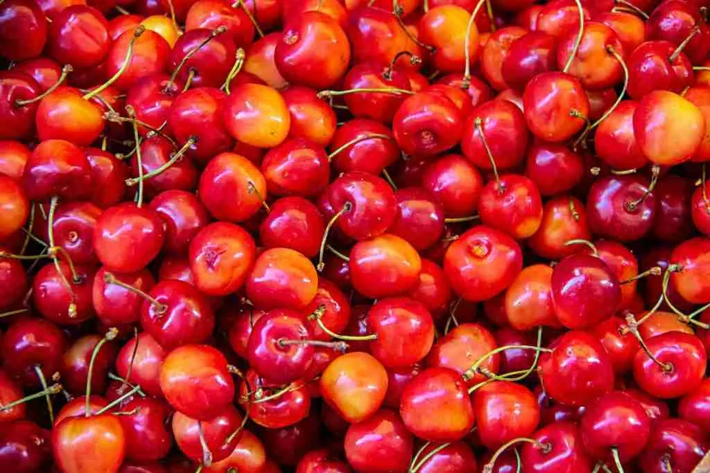 Light Red Cherries are acidic and more sour in taste.