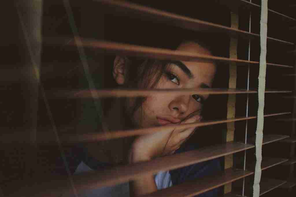 women looking out of a window