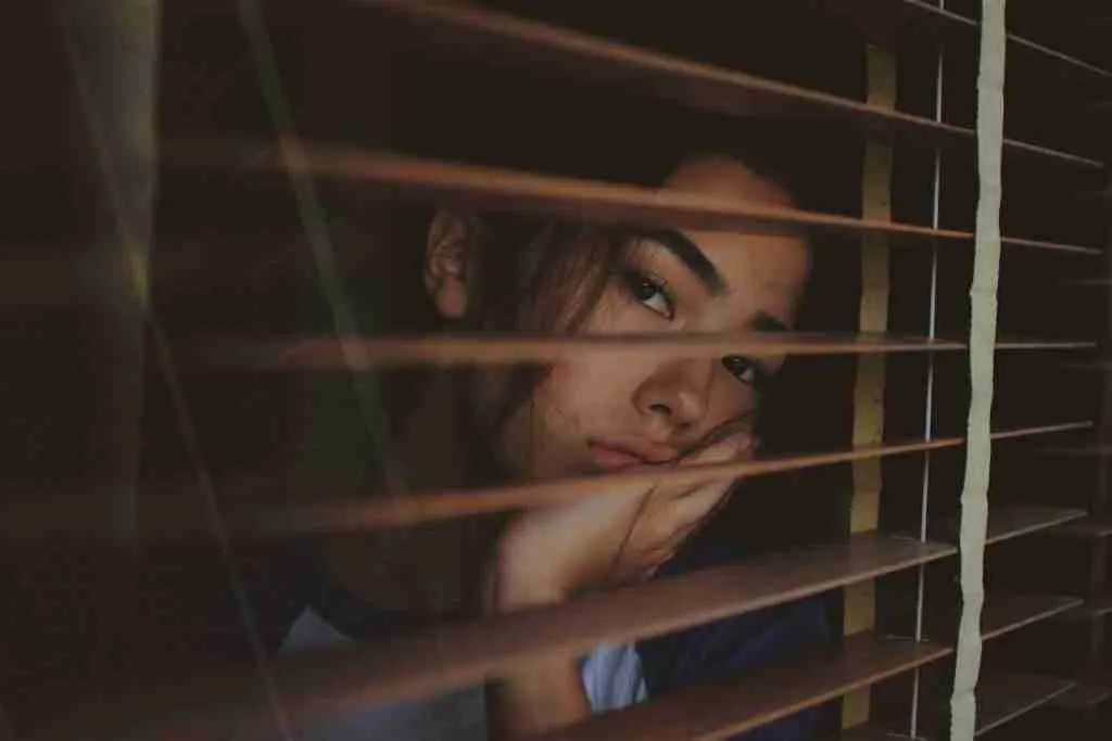 women looking out of a window