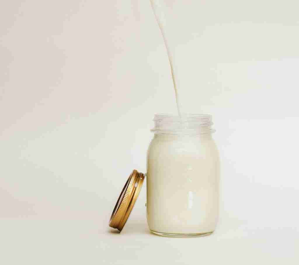 mason jar filled with Buttermilk