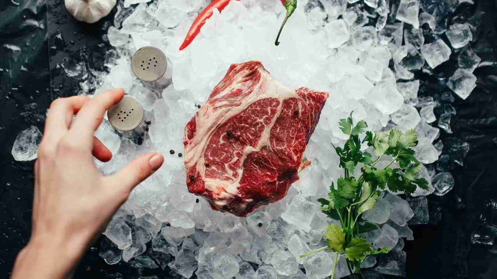 Frozen meat