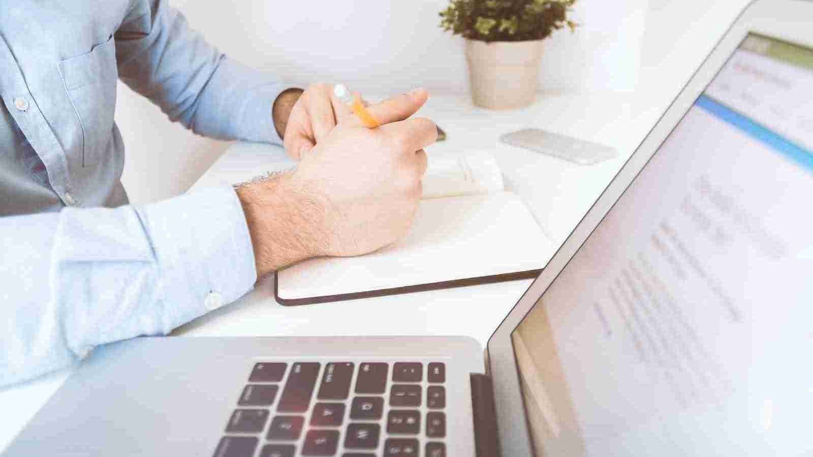 Person consulting with a health professional