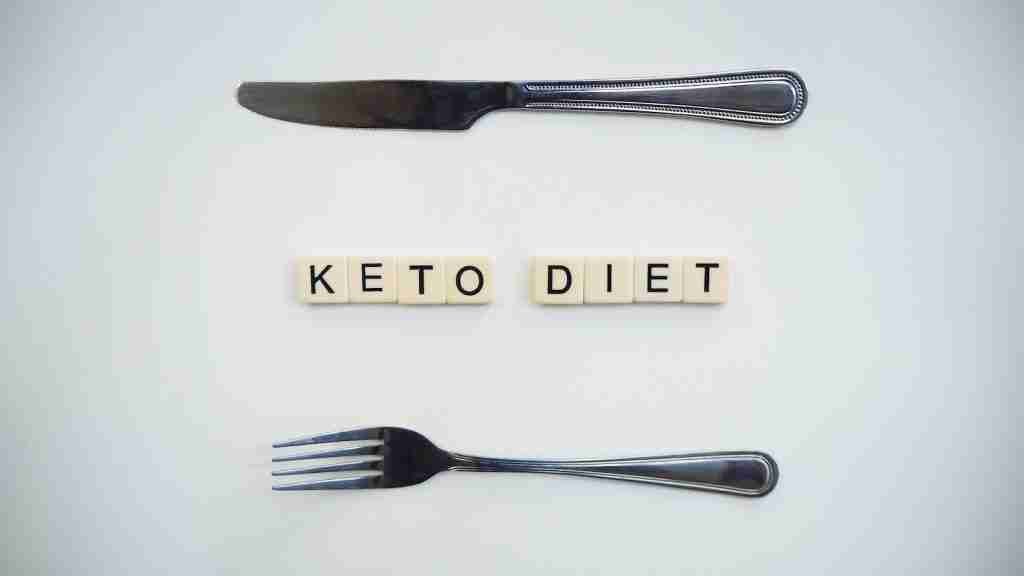 silver fork and bread knife with Kito Diet written in between