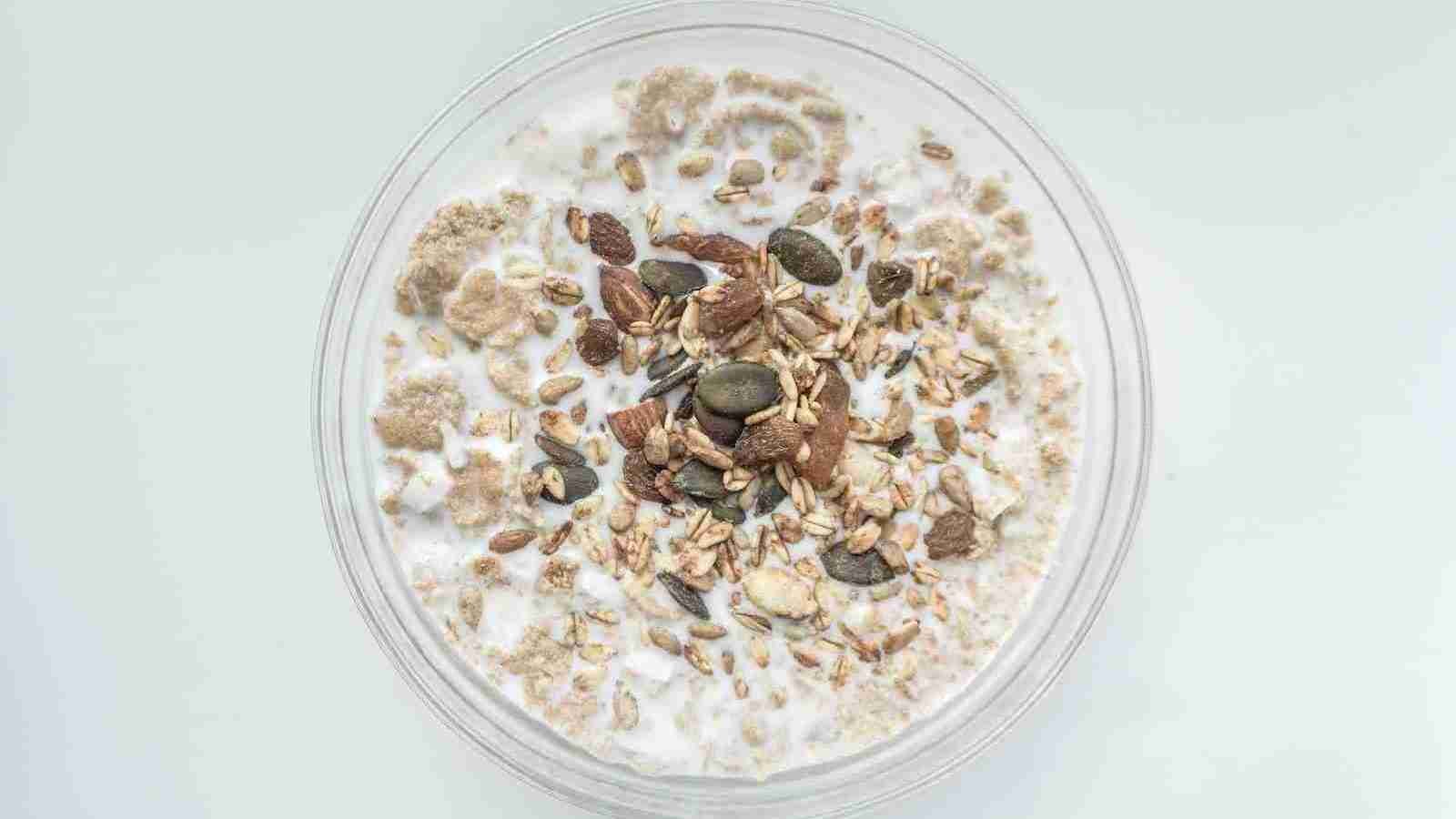 oatmeal with milk